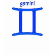 Gemini Blue Symbol Shirt