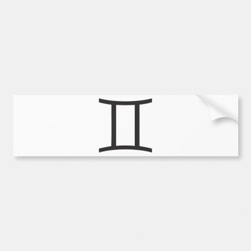 Gemini Bumper Stickers
