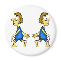 Gemini Cartoon magnets