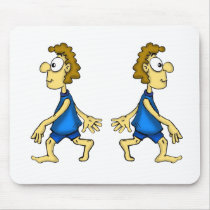 Gemini Cartoon mousepads