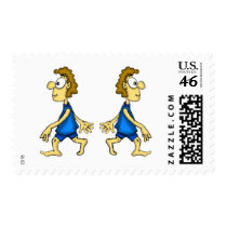 Gemini Cartoon stamps