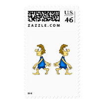 Gemini Cartoon stamps