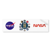 Gemini Commemorative Logo Bumper Stickers