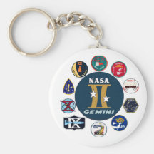 Gemini Commemorative Logo Key Chain