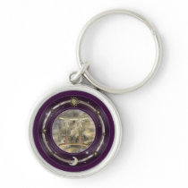 Gemini Custom Color Premium Keychain