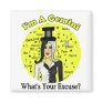 Gemini Excuse Magnet