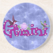 Gemini Flowers coasters
