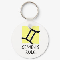 Gemini keychain