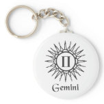 Gemini Keychains