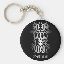 Gemini Keychain