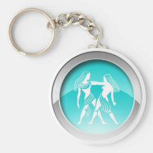 Gemini Keychain