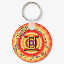 GEMINI May 21 - Jun 21 keychains