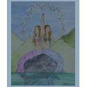 Gemini Mermaids t-shirts