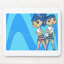 Gemini Mousepad by zodiacgirlz Gemini Mousepad