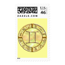 Gemini Postage Stamp