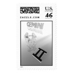 gemini postage stamp
