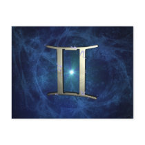 Gemini Postcard