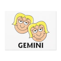 Gemini postcards