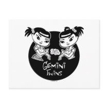 Gemini Postcard