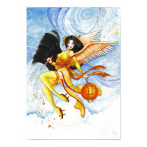 Gemini Print, Geisha Zodiac Fine Art