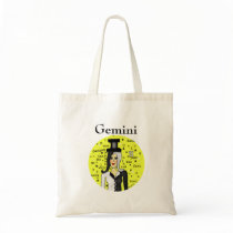 Gemini Shopping Bag by Victoreeah Gemini Shopping Bag