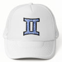 Gemini Symbol (style1_blue) hat