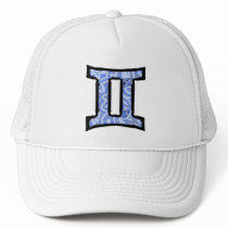 Gemini Symbol (style1_blue) hat by AstrologicalDesigns Gemini Symbol (style1_blue) hat