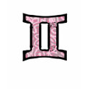 Gemini Symbol (style1_pink) t-shirt
