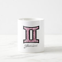Gemini Symbol (style 1_pink) mug