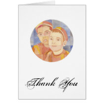 Gemini Thank You Card cards