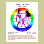 Gemini - The Twins Poster posters