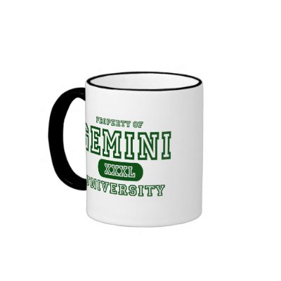 Gemini University Coffee Mugs by universityshirts