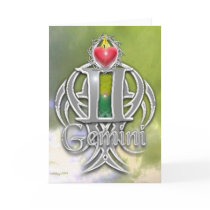 GEMINI valentines day or birthday card by cardtricks GEMINI valentines day or birthday card