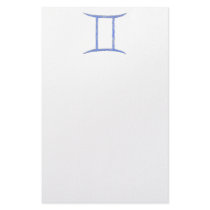 Gemini. Zodiac Astrology Sign. Custom Stationery