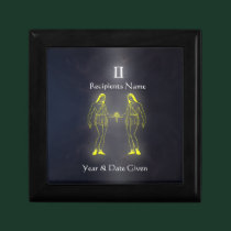 Gemini Zodiac Collection Jewellery Box gift boxes
