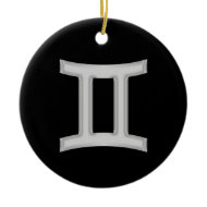 Gemini Zodiac Ornament ornament