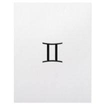 Gemini - Zodiac Sign letterhead
