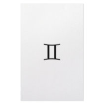 Gemini - Zodiac Sign stationery