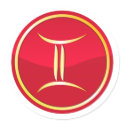Gemini - Zodiac Signs stickers by EveStock Gemini - Zodiac Signs stickers
