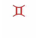 gemini zodiac symbol tee t-shirts by rubymonkey gemini zodiac symbol tee t-shirts