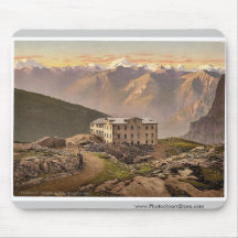 Gemmi, Hotel Wildstrubel, Bernese Oberland, Switze Mousepad