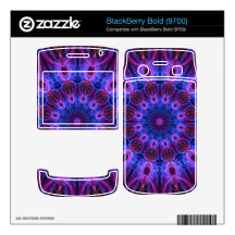 GemRings kaleidoscope BlackBerry Bold Decal