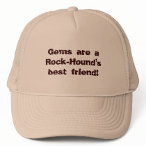 Gems are a Rock-Hound's best friend! hats by lelehar Gems are a Rock-Hound's best friend! hats