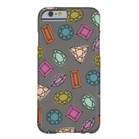 Gems Phone Case - Charcoal Barely There iPhone 6 Case