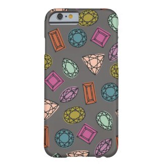 Gems Phone Case - Charcoal Barely There iPhone 6 Case