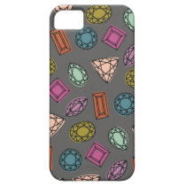 Gems Phone Case - Charcoal iPhone 5 Cover at Zazzle