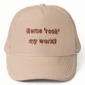 Gems 'rock' my world! hats by lelehar Gems 'rock' my world! hats