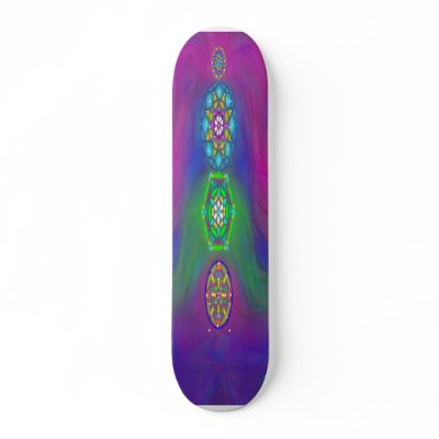 gems skate deck by iamiam