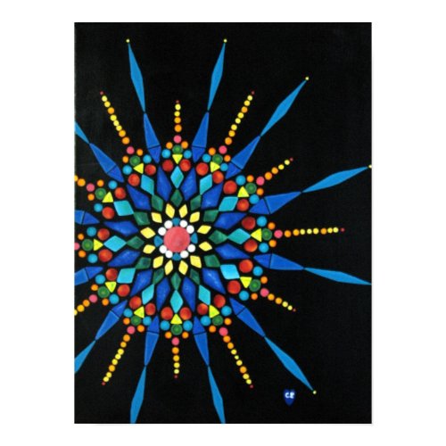 Gemstone Mosaic Poster print