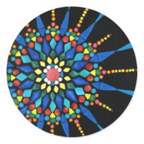 Gemstone Mosaic stickers by Cherylsart Gemstone Mosaic stickers